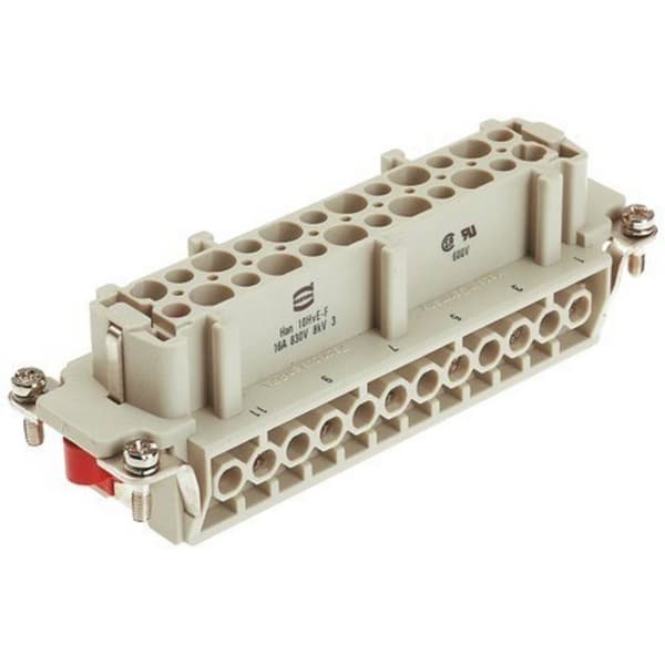 Harting 09340102701 Insats för hylsdon Han® Hv E 10 + 2 + PE Skruv 1 st