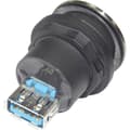 Miniatyrbild 2 av 4: USB-3.0-inbyggnadsdosa Hona inbyggd RRJVA_USB3_AA RRJVA_USB3_AA Schlegel Innehåll: 1 st