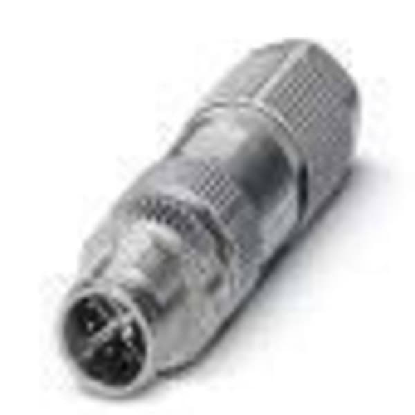 Phoenix Contact 1417430 Sensor/ställdon-datakontakt M12 Kontakt hane rak Antal poler (RJ): 8P8C 1 st