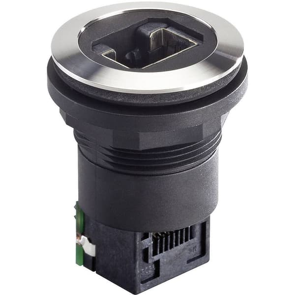 Schlegel RRJVA_RJ45_STB RJ45-anslutning för inbyggnad RRJVA_RJ45_STB Hona inbyggd Poler: 8P8C 1 st