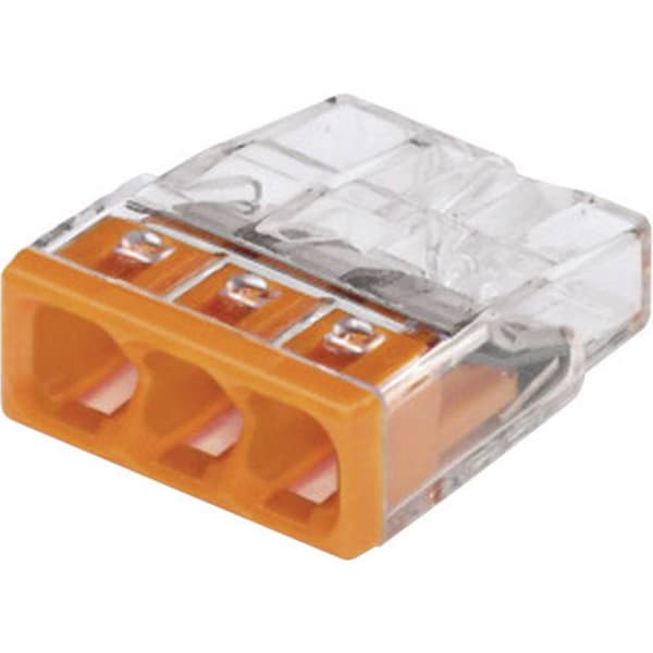 WAGO WA-741-844 Kopplingsklämma set Flexibel: 2.5-4 mm² Styvhet: 2.5-4 mm² 120 st