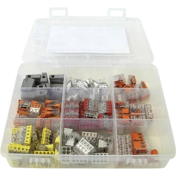WAGO WA-741-844 Kopplingsklämma set Flexibel: 2.5-4 mm² Styvhet: 2.5-4 mm² 120 st
