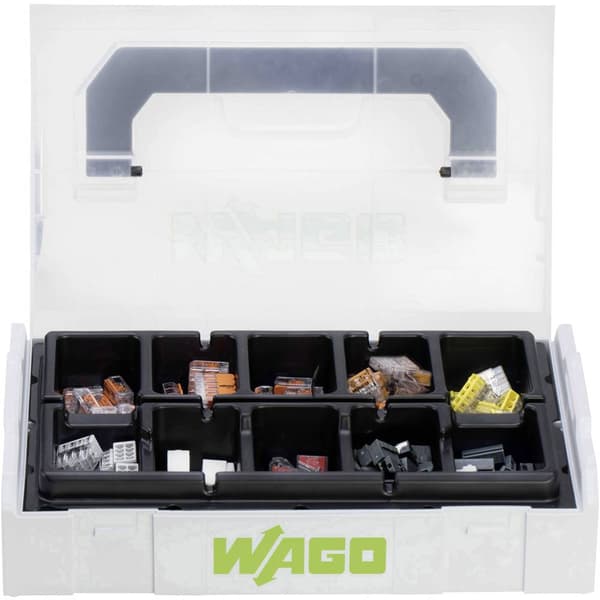 WAGO 887-950 Kopplingsklämma set Flexibel: 0.14-6 mm² Styvhet: 0.2-6 mm² 1 set