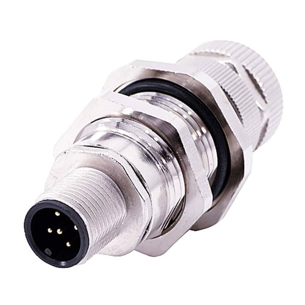 Phoenix Contact 1551671 Sensor/ställdon-kontaktdon M12 Adapter, flänsmontering Antal poler (RJ): 5 1 st