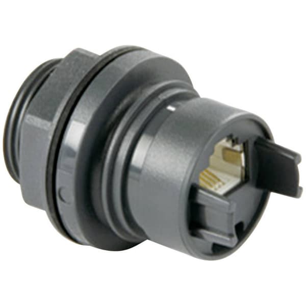 Bulgin PXP6033/TP Sensor/ställdon-datakontakt Hona inbyggd Antal poler (RJ): 8P8C 1 st