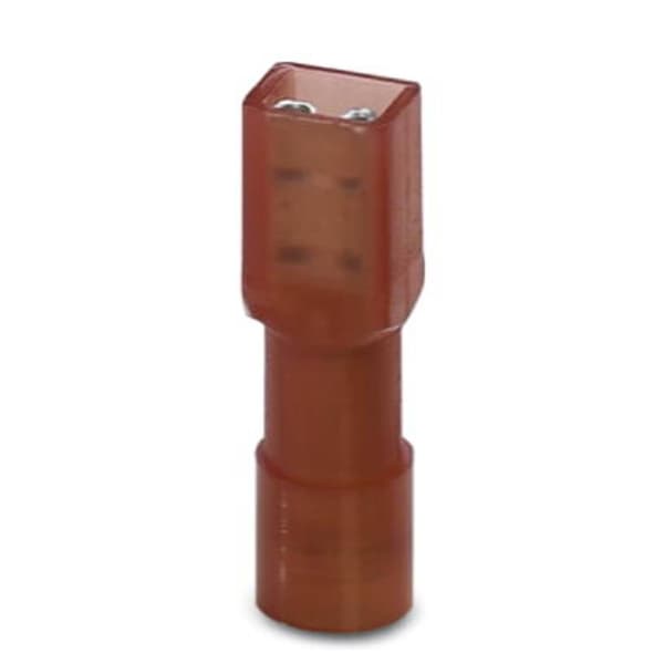 Phoenix Contact 3240535 Flatstifthylsa Anslutningsbredd: 2.8 mm Anslutningstjocklek: 0.8 mm 180 ° Helisolerad Röd 50 st