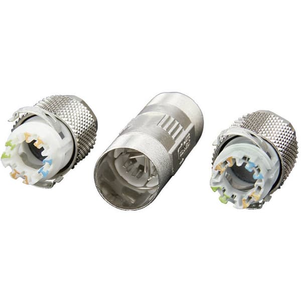 Metz Connect Metz Connect kabelskarvdon Class FA Cat 130863-02-E Adapter Poler: 8 Metall 1 st