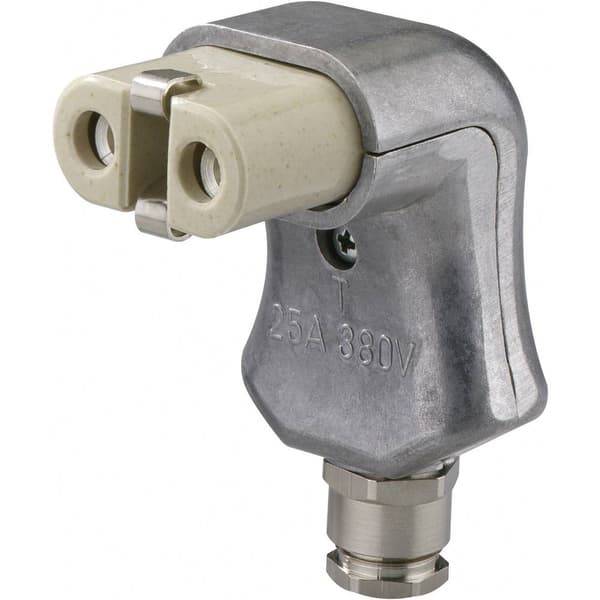 Kalthoff 840014 Strömförsörjningskontaktdon 344 Hona vinklad Totalt antal poler: 2 + PE 16 A Aluminium 1 st