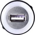 Miniatyrbild 3 av 4: TRU COMPONENTS USB A Einbaubuchse 2,0 Svart 1 st USB A-uttag på 1 st USB A-kontakt med belysning och 1,50 m kabel Inneh