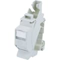 Miniatyrbild 1 av 4: Telegärtner 100023004 Din-skenor koppling CAT 6a 100023004 RJ45 Kopplingshölje Grå 1 st