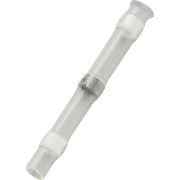 TRU COMPONENTS 736383 Skarvdon med krympslang 0.08 mm² 0.202 mm² Helisolerad Vit 30 st