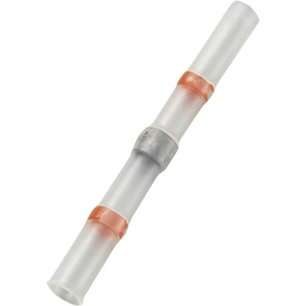 TRU COMPONENTS 736410 Skarvdon med krympslang 0.304 mm² 0.705 mm² Helisolerad Röd 30 st