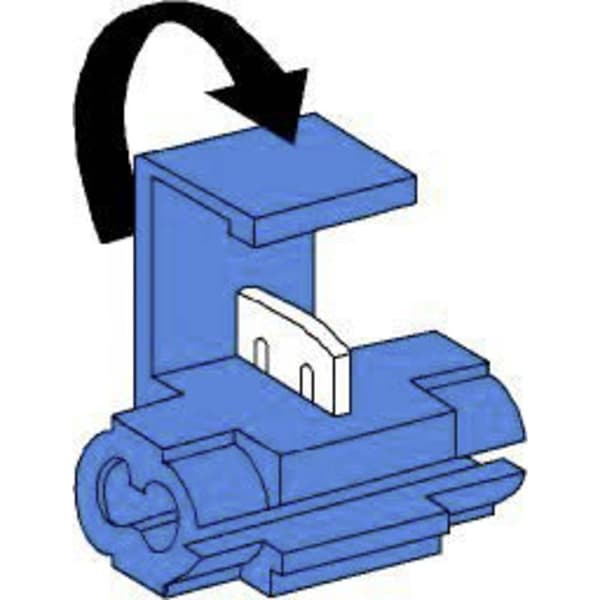 Vogt Verbindungstechnik 3927 Förgreningskontakt Flexibel: 1.50-2.50 mm² Styvhet: 1.50-2.50 mm² 250 st Blå