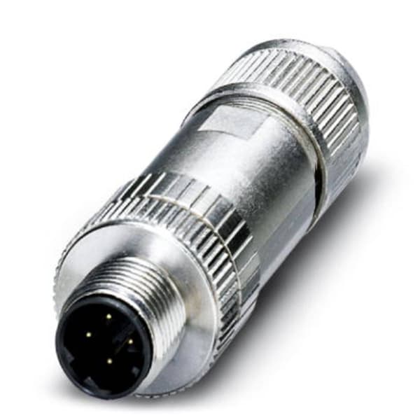 Phoenix Contact 1543223 Sensor/ställdon-datakontakt M12 Kontakt hane rak Antal poler (RJ): 4 1 st