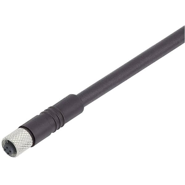 binder 79-3108-32-04 Sensor/ställdon-kontakt, konfektionerad M5 Hona rak 2.00 m Antal poler (RJ): 4 1 st