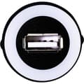 Miniatyrbild 2 av 3: TRU COMPONENTS USB-05-BK USB-uttag för inbyggnad Hona inbyggd, Kontakt USB-uttag typ A, med belysning till USB-kontakt