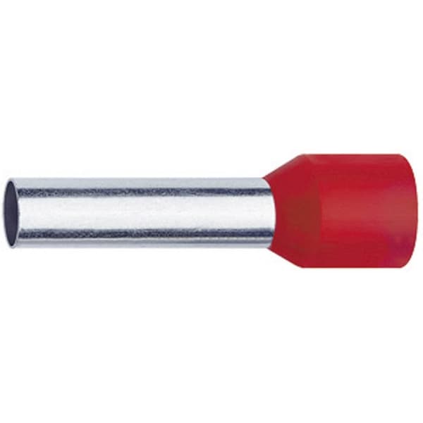 Klauke 4698 Ändhylsa 0.5 mm² Delisolerad Vit 1000 st
