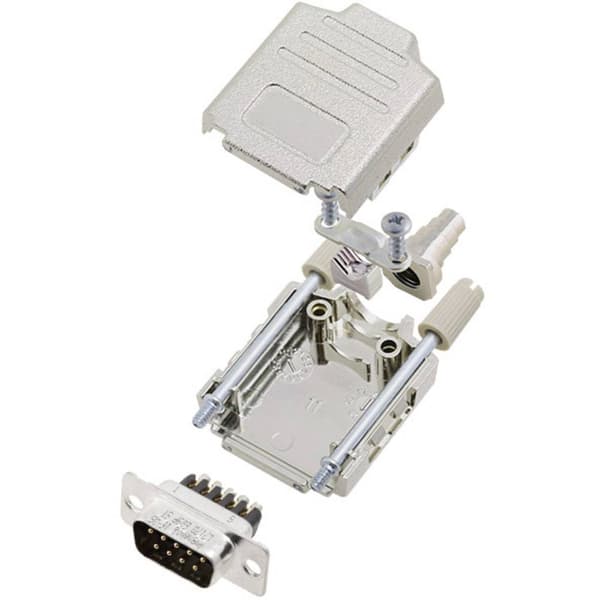 Amphenol L17DPPK09-M+L717DE09PST D-Sub stiftlist set 180 ° Antal poler: 9 Skruv 1 st