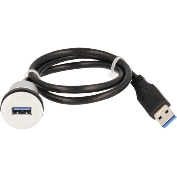 1 x USB 3.0 A-uttag - 1 x USB 3.0 A-kontakt RRJ_USB3 Schlegel Innehåll: 1 st