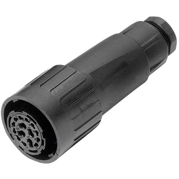 Amphenol C016 10E014 002 1 Rundkontakt Koppling rak Totalt antal poler: 14 + PE Serie (rundkontakt): C016 1 st