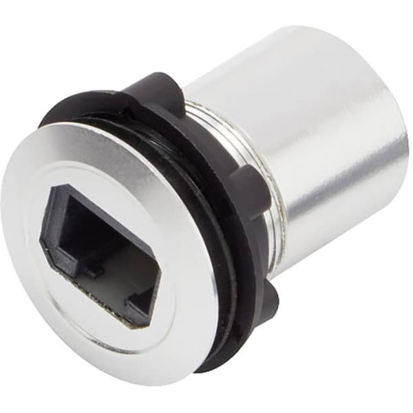 TRU COMPONENTS RJ45-02 RJ-INBYGGNADSUTTAG RJ45 CAT5 8/8 1417396 Hona inbyggd Silver 1 st