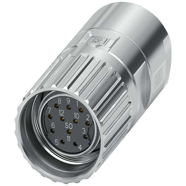 Signalkontaktdon M23 - Serien RF 1069313 M23-12S2N8A80DU Phoenix Contact Innehåll: 1 st