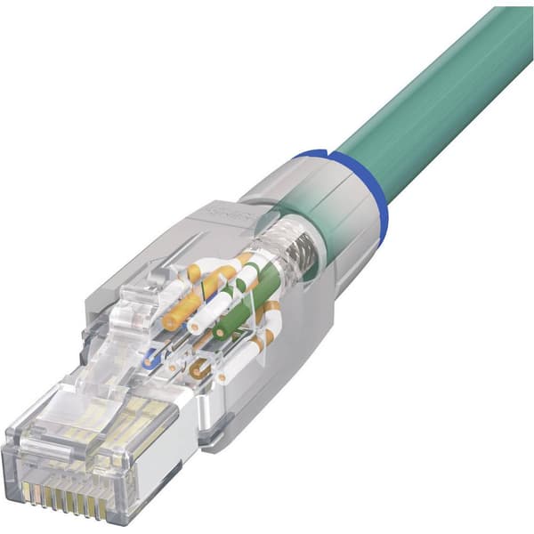 Phoenix Contact 1656725 Sensor/ställdon-datakontakt Kontakt hane rak Antal poler (RJ): 8P8C 1 st