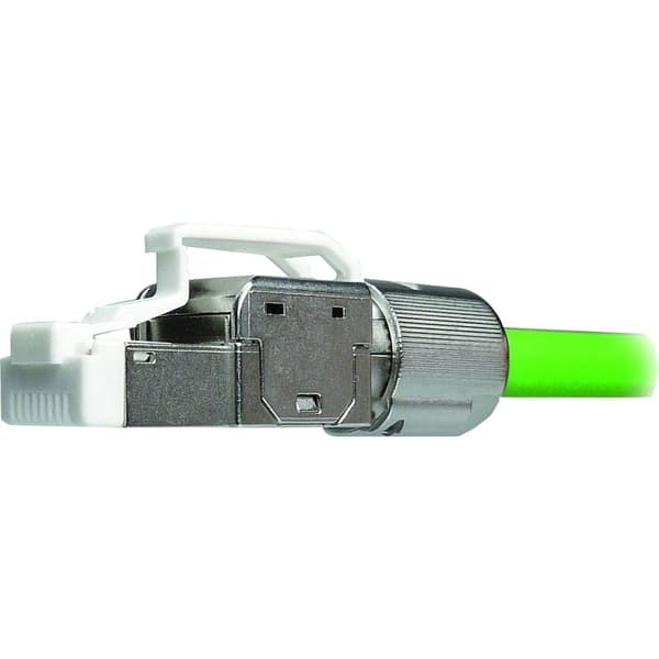 Yamaichi Y-CONPROFIXPLUG-63 RJ45-kontakt CAT6 Y-CONPROFIXPLUG-63 Kontakt hane rak Poler: 8P8C Metall, Förnicklad 1 st