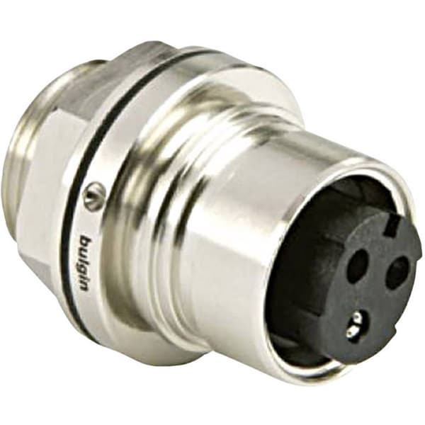 Bulgin PXM6012/03P/ST Runt anslutningsdon Kontakt hane inbyggd Totalt antal poler: 2 + PE Serie (rundkontakt): Buccanee