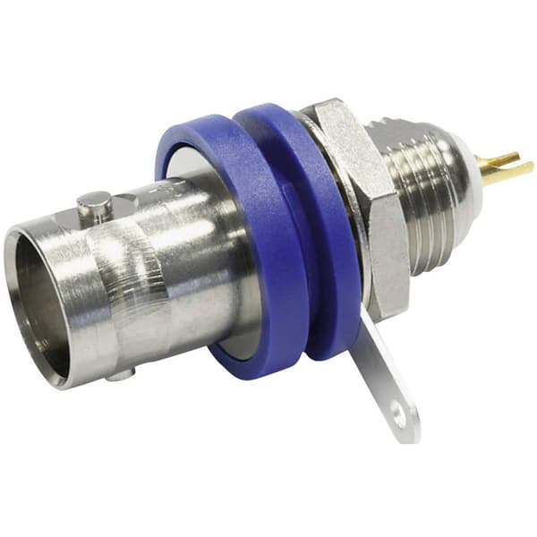 Telegärtner 100023437 100023437 BNC-kontaktdon Hona inbyggd vertikal 50 Ω 1 st