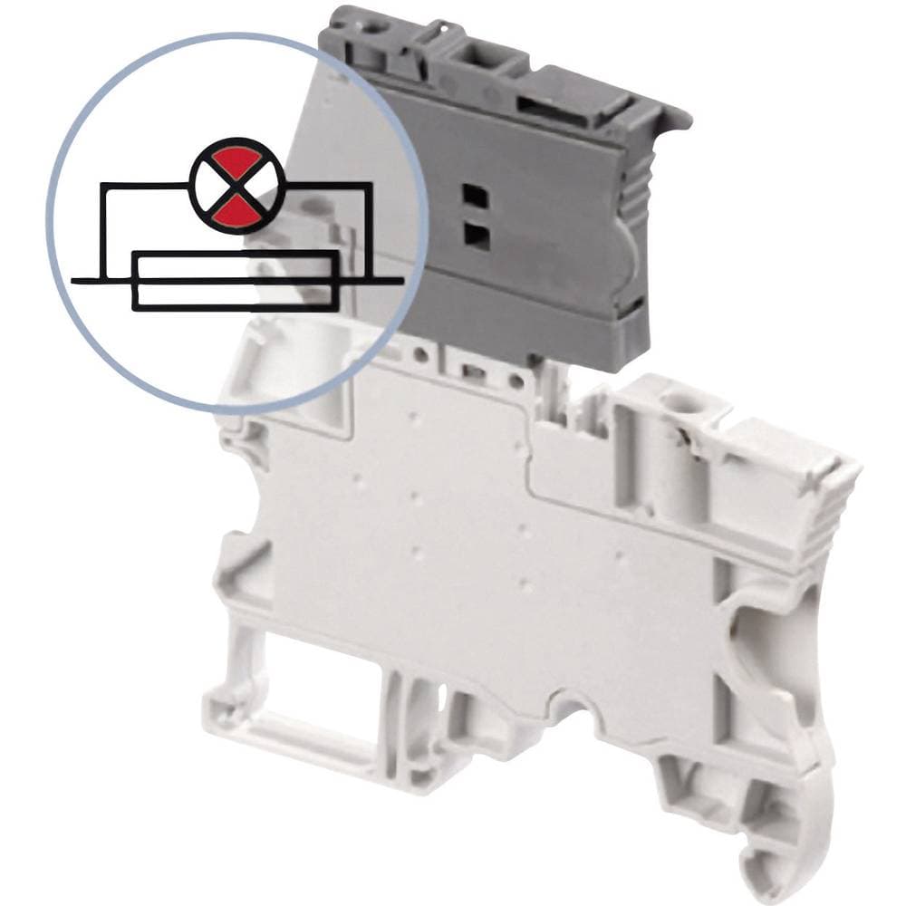 ABB 1SNK 506 412 R0000 Säkringsplint 6 mm Skruv Beläggning: L Grå 1 st