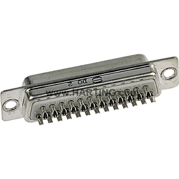Harting 09670154704 D-Sub honkontakt 180 ° Antal poler: 15 Lödhona 1 st