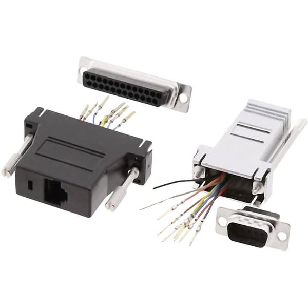 MH Connectors DA9-PMJ8-M-K-RC D-Sub Adapter D-SUB hane 9-pol - RJ45 hona 1 st