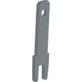 Miniatyrbild 1 av 2: Vogt Verbindungstechnik 3785w08.68 Tungkontakt Anslutningsbredd: 2.8 mm Anslutningstjocklek: 0.8 mm 180 ° Oisolerad Met