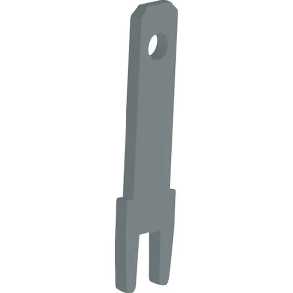 Vogt Verbindungstechnik 3785w08.68 Tungkontakt Anslutningsbredd: 2.8 mm Anslutningstjocklek: 0.8 mm 180 ° Oisolerad Met