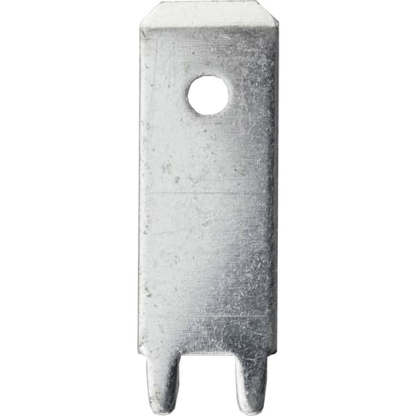 Vogt Verbindungstechnik 3866f.68 Tungkontakt Anslutningsbredd: 6.3 mm 180 ° Oisolerad Metall 100 st