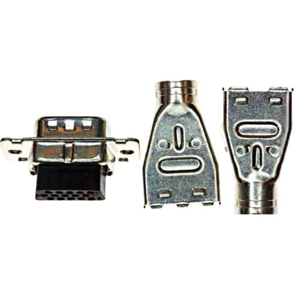 TE Connectivity AMPLIMITE HD-22 1658676-1 D-Sub stiftlist Antal poler: 26 Crimp 1 st