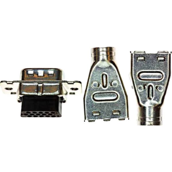 TE Connectivity AMPLIMITE HD-22 1658676-1 D-Sub stiftlist Antal poler: 26 Crimp 1 st