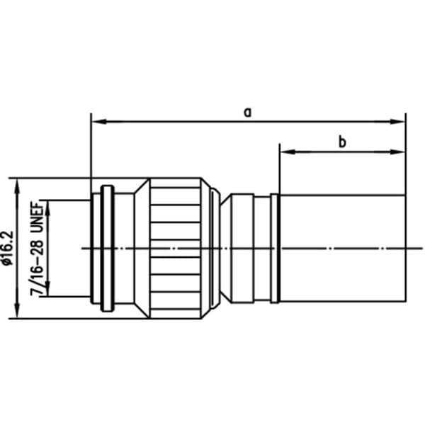 Telegärtner 100023712 100023712 TNC-kontaktdon Kontakt hane rak 50 Ω 1 st
