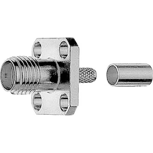 Telegärtner 100024721 100024721 SMA-kontaktdon Flänsanslutning 50 Ω 1 st