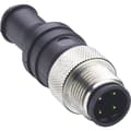 Miniatyrbild 2 av 2: Belden 11024-1 Sensor/ställdon-datakontakt M12 Kontakt hane rak Antal poler (RJ): 4 1 st