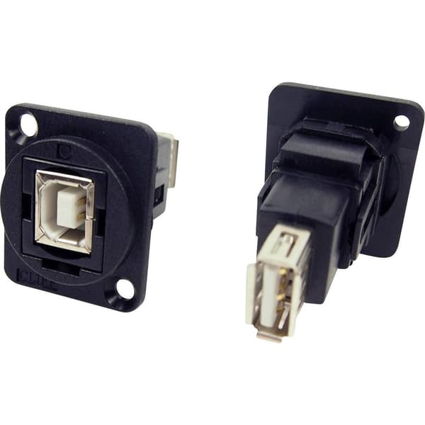 XLR-adapter USB 2.0 B uttag till USB 2.0 A uttag Adapter inbyggd CP30207N CP30207N Cliff Innehåll: 1 st