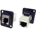 Miniatyrbild 1 av 2: XLR-adapter FTP RJ45 Cat5e till RJ45 Cat5e Adapter inbyggd CP30220S RJ45-Buchse på RJ45 CP30220S Cliff Innehåll: 1 st