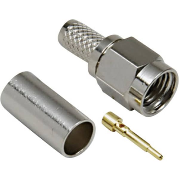 BKL Electronic 0409004 0409004 SMA-kontaktdon Kontakt hane rak 50 Ω 1 st