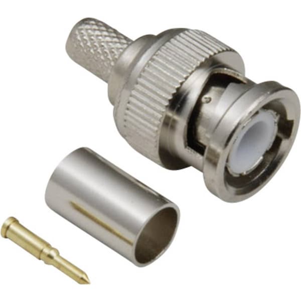 BKL Electronic 0401003 0401003 BNC-kontaktdon Kontakt hane rak 50 Ω 1 st