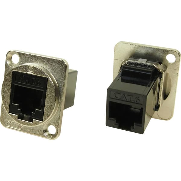 XLR-adapter UTP RJ45 CAT6 Adapter inbyggd CP30222M CP30222M Cliff Innehåll: 1 st