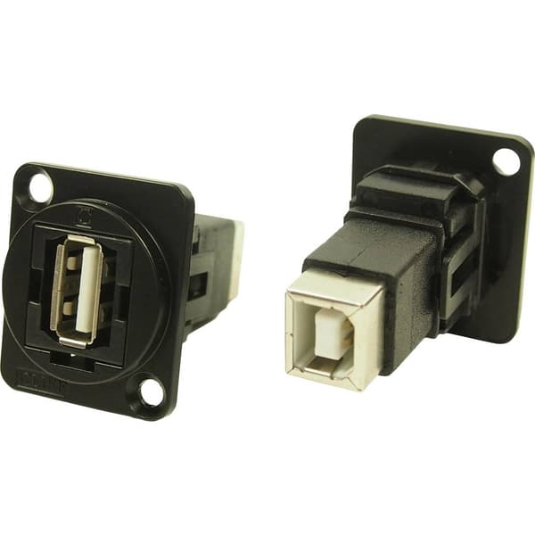 XLR-adapter USB A uttag 2.0 till USB B uttag 2.0 Adapter inbyggd CP30209NMB CP30209NMB Cliff Innehåll: 1 st