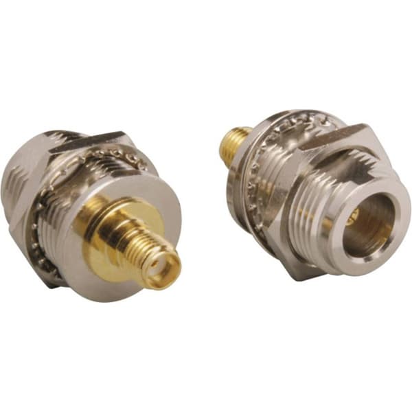 BKL Electronic 0404084 0404084 SMA-adapter SMA hona - N-kontakt hona 1 st