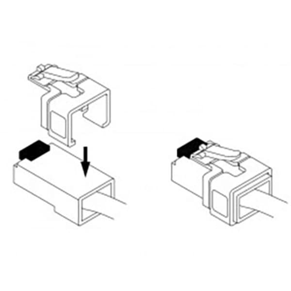 Delock 86420 Delock RJ45 reparationsklämma startpaket 86420 16 st