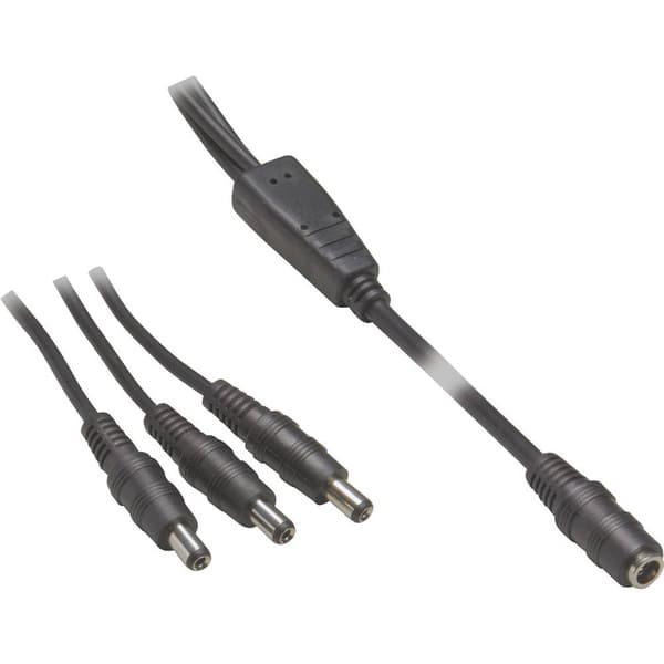 VOLTCRAFT DC-kabel DC-hylsdon - DC-stiftdon 5.5 mm 2.5 mm 5.5 mm 2.5 mm 1.10 m 1 st